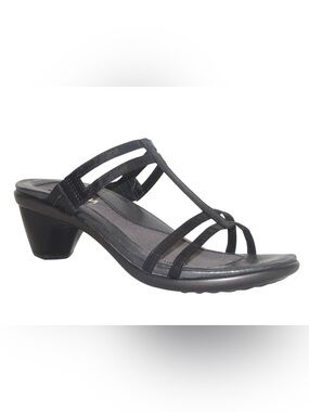 Naot Loop black sandal, 8M